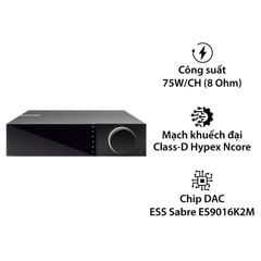  Amply Cambridge Evo 75, 2 Kênh, 75W/CH, Bluetooth, Tích Hợp Đầu Phát 