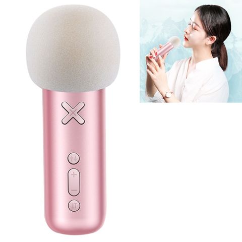 JR-K1 Phát trực tiếp Hồng – Micrô có dây độ nhạy cao cho Live Broadcast, KTV, PC/Mac