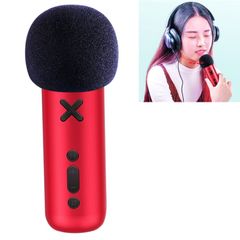  JR-K1 Phát trực tiếp Đỏ  – Micrô có dây độ nhạy cao cho Live Broadcast, KTV, PC/Mac 