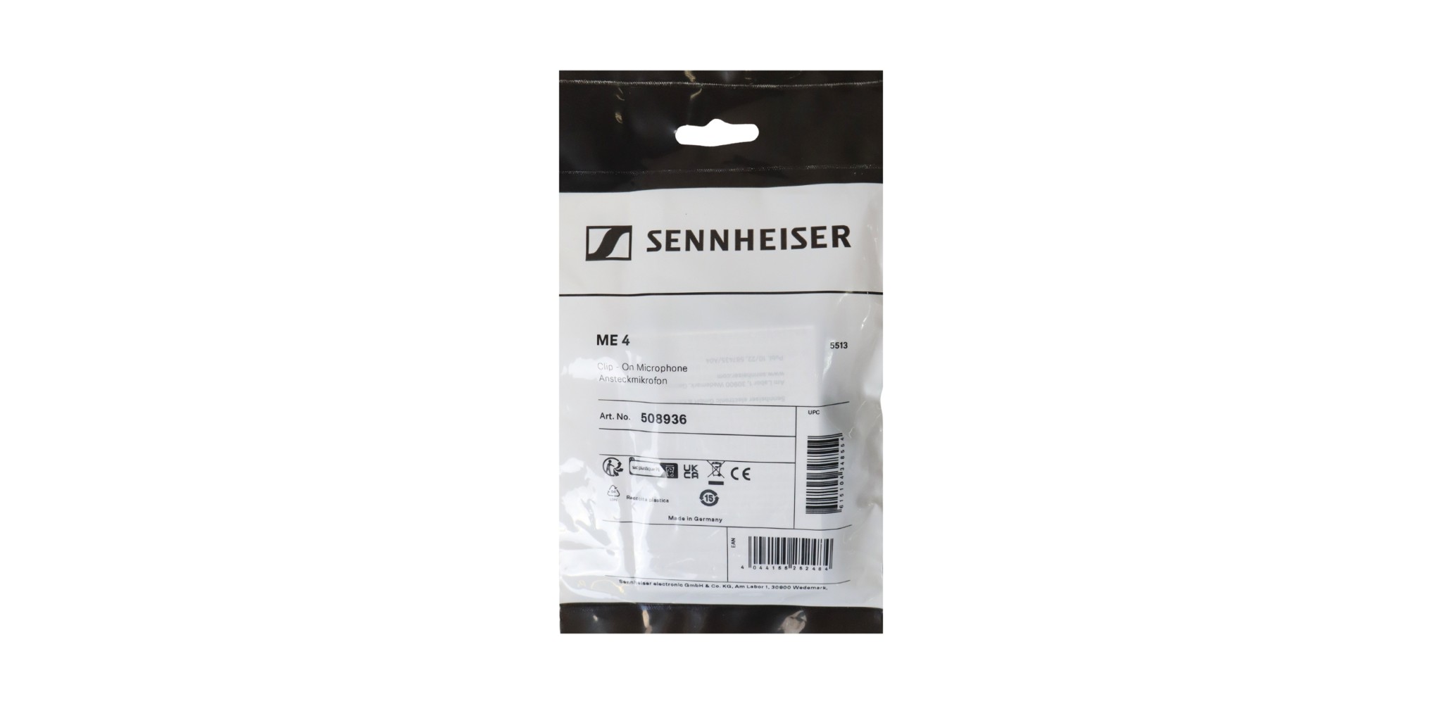 Ảnh minh họa ME 4 Micro Cài Áo Cardioid Sennheiser 1