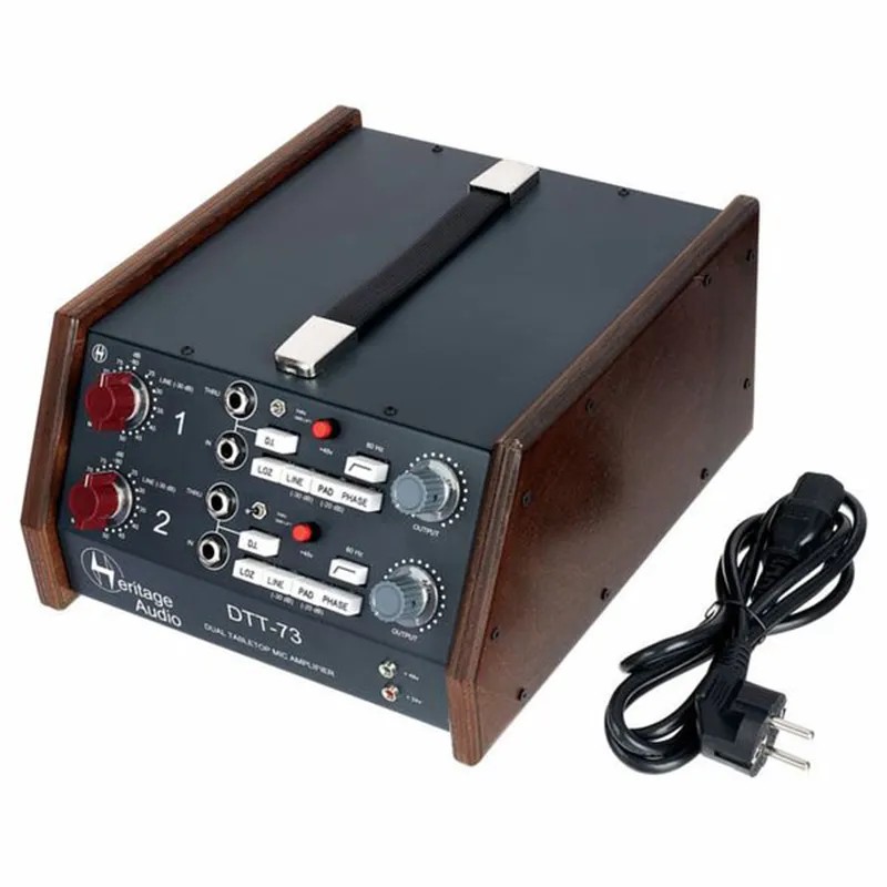 Ảnh minh họa Mic Preamp Heritage Audio DTT-73 Dual Tabletop 3