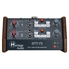  Mic Preamp Heritage Audio DTT-73 Dual Tabletop 