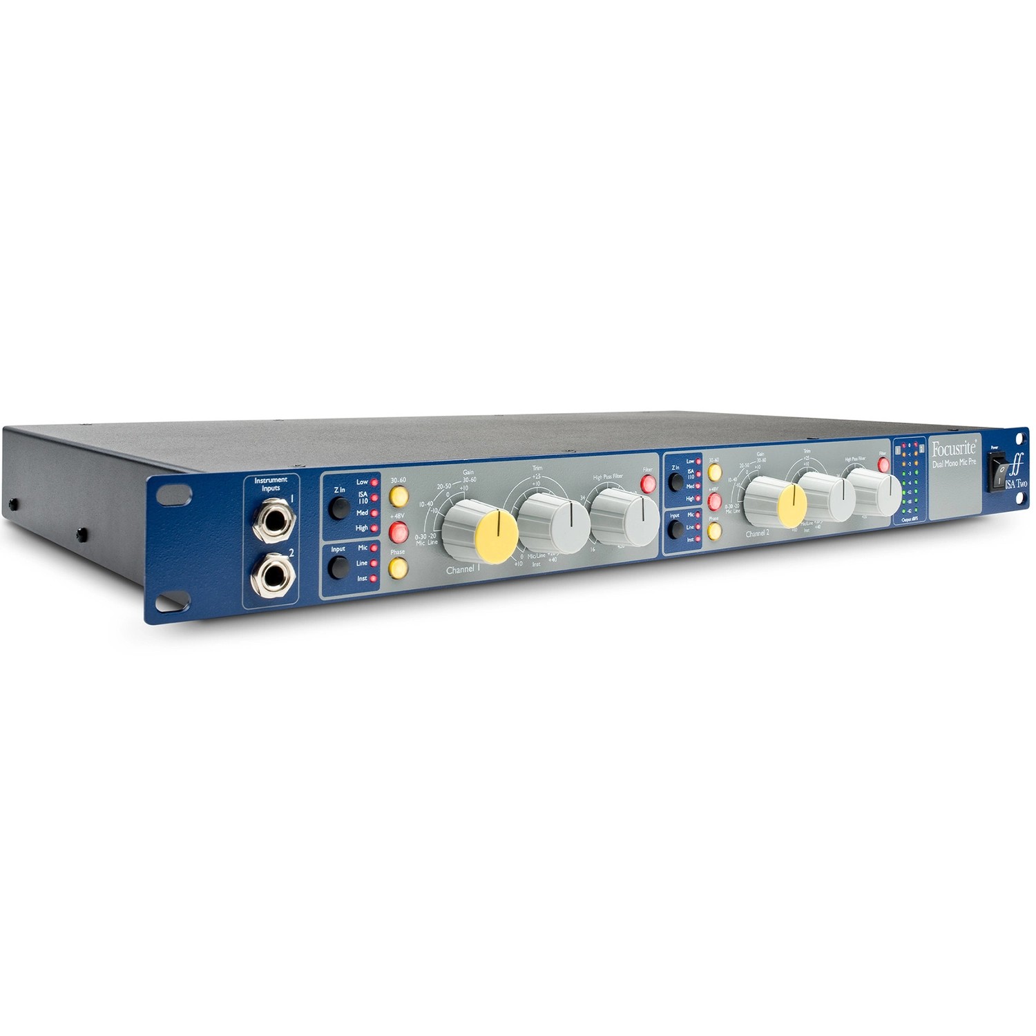 Ảnh minh họa Mic Pres Focusrite ISA Two Hàng Chính Hãng 2