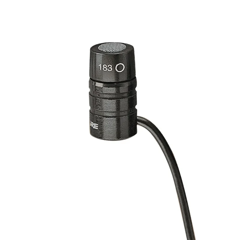 Micro cài áo Shure MX183-X, Omnidirectional, 50 Hz – 17 kHz, 180 Ohms
