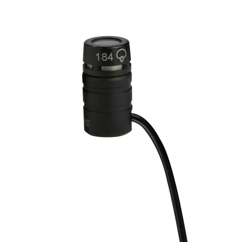 Micro cài áo Shure MX184-X, Supercardioid, 50 Hz - 17 kHz, 180 Ohms, XLR-3M