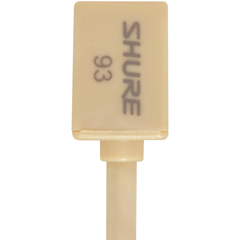 Micro cài áo Shure WL93T-X, Tần số 50 - 20 kHz, Omnidirectional