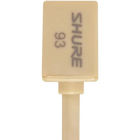 Micro cài áo Shure WL93T-X, Tần số 50 - 20 kHz, Omnidirectional