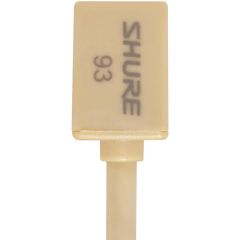  Micro cài áo Shure WL93T-X, Tần số 50 - 20 kHz, Omnidirectional 