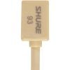 Micro cài áo Shure WL93T-X, Tần số 50 - 20 kHz, Omnidirectional