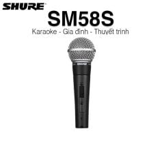  Micro có dây Shure SM58S 