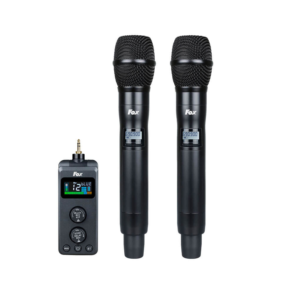Micro Karaoke FOX M3 v2 – Echo Delay Reverb Chuyên Nghiệp