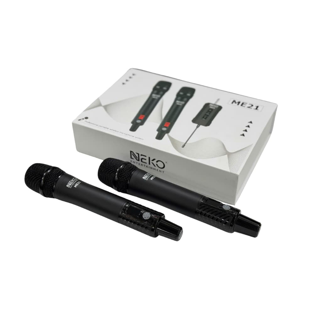 Ảnh minh họa Micro Karaoke NEKO ME21 – Echo Reverb Chuyên Nghiệp, Có Bluetooth 3