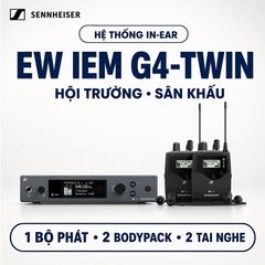  Micro không dây Sennheiser EW IEM G4-TWIN 