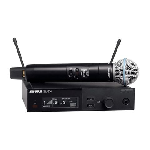 Micro Không Dây Shure SLXD24/B58 (Tần số 20 Hz - 20 kHz)