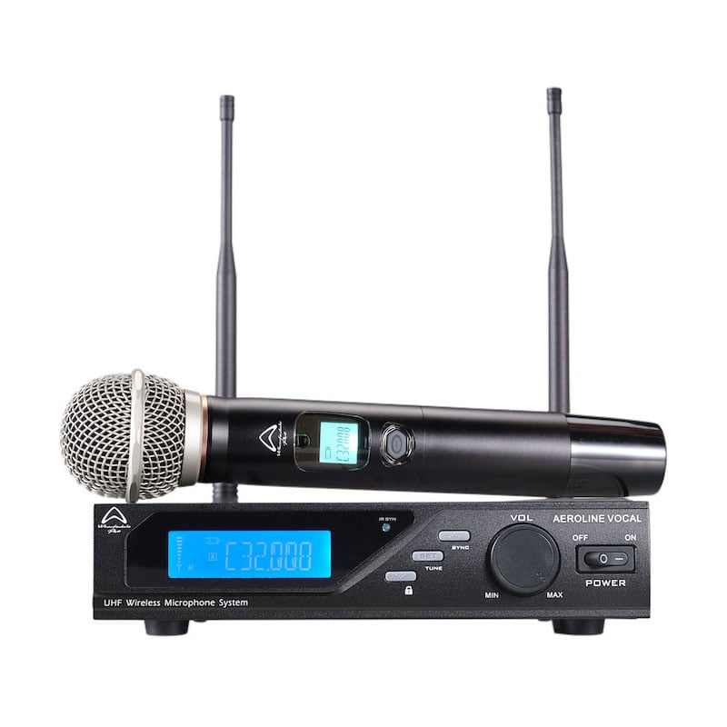 Ảnh minh họa Micro không dây Wharfedale Aeroline Vocal Wireless, LCD, 650-700 MHz 1
