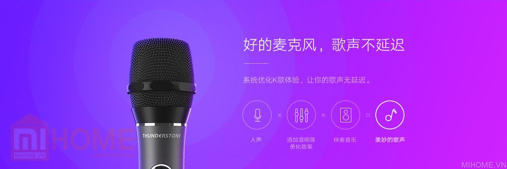 Ảnh minh họa Micro không dây Xiaomi Thunderstone 3