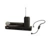 Micro Shure BLX1288A/P31, 2 kênh, phạm vi hoạt động 100m, pin AA 14