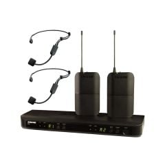  Micro Shure BLX1288A/P31, 2 kênh, phạm vi hoạt động 100m, pin AA 14 