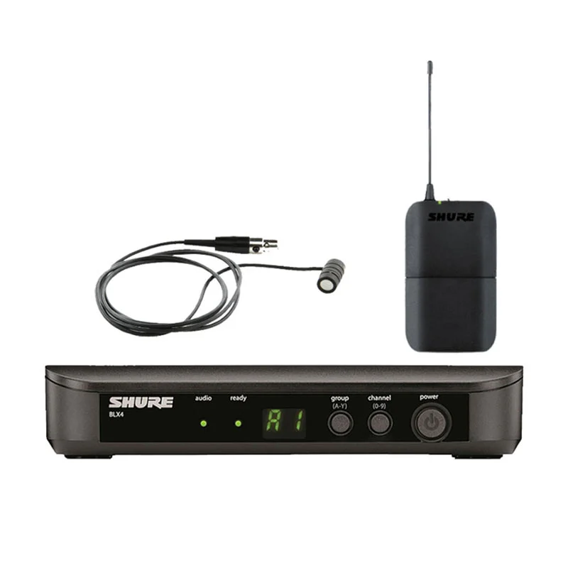 Ảnh minh họa Micro Shure BLX14A/W85, Không dây, QuickScan, XLR, 6.35 mm 1