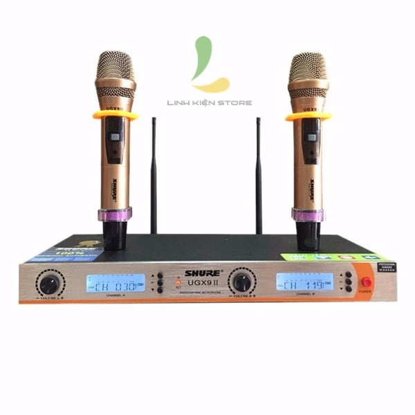 Ảnh minh họa Micro Shure UGX-9 II 3