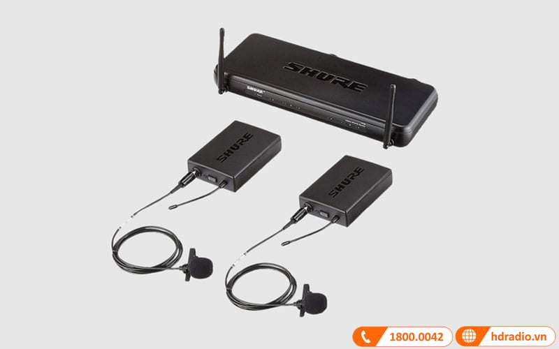 Ảnh minh họa Micro Trợ Giảng Shure SVX188E/CVL-P12 1
