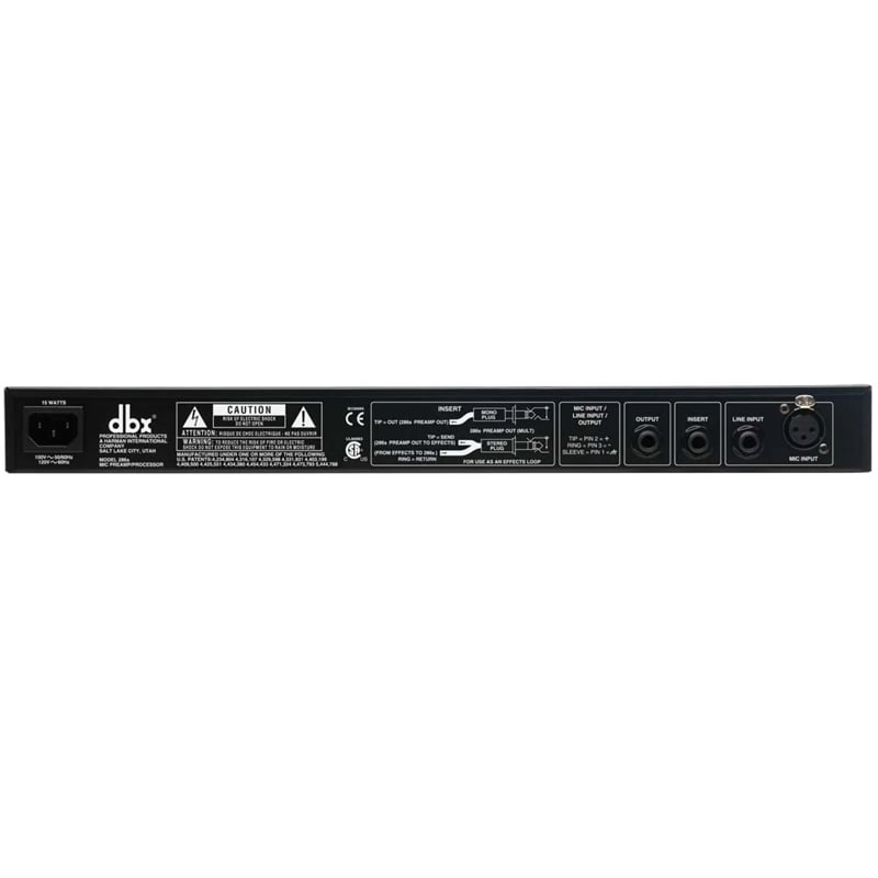 Ảnh minh họa Microphone Pre-amp DBX 286s, XLR, TRS 1/4 inch, Jack Insert 1