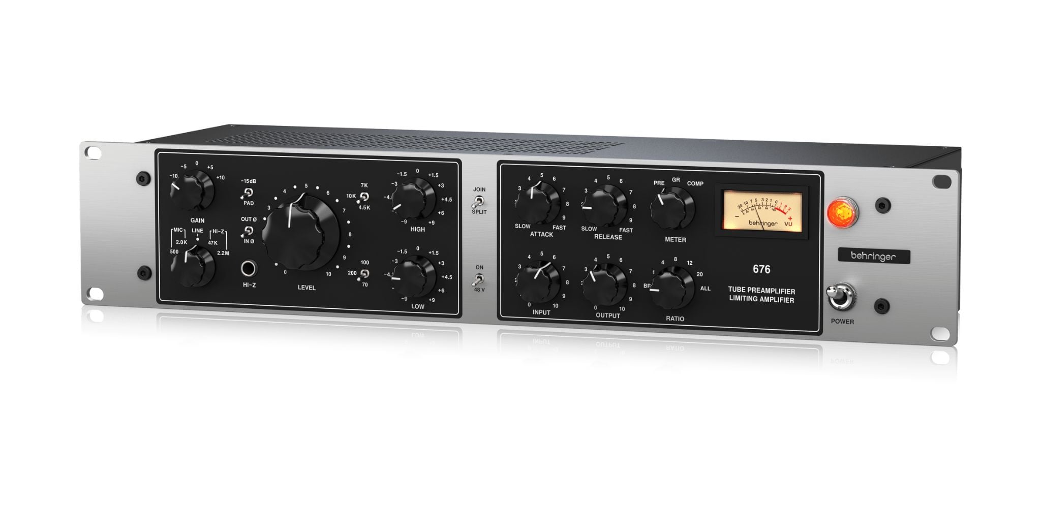 Ảnh minh họa Microphone Preamplifiers Behringer 676 2