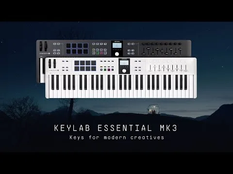 Ảnh minh họa MIDi Controller ARTURIA KEYLAB ESSENTIAL 49 - Keyboard Controller 3