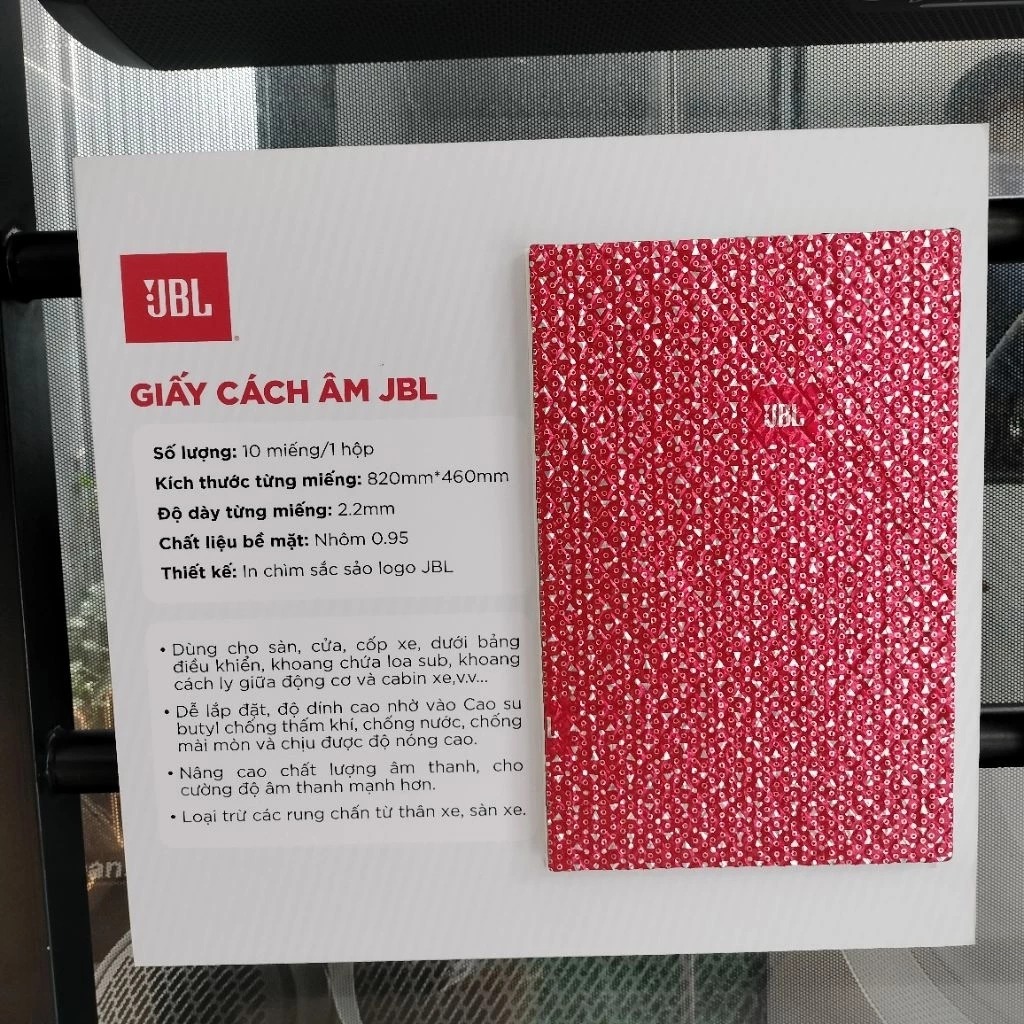 Miếng cách âm ô tô JBL SOUNDD1832
