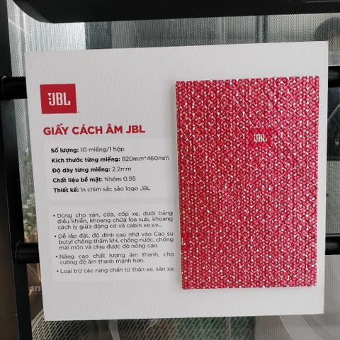 Miếng cách âm ô tô JBL SOUNDD1832