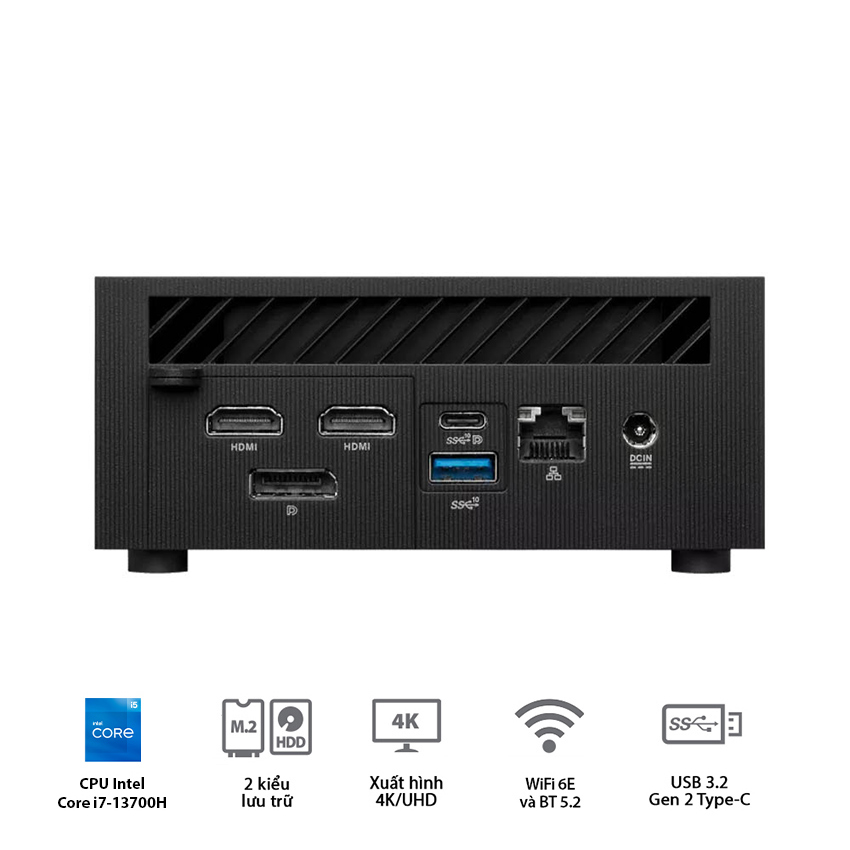 Ảnh minh họa Mini PC ASUS PN64-B-S7210MV - Core i7-13700H 1