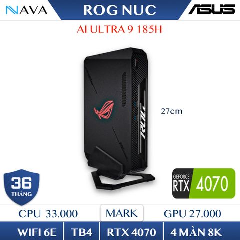 Mini PC ASUS ROG NUC 970 - RTX 4070 - 8GB