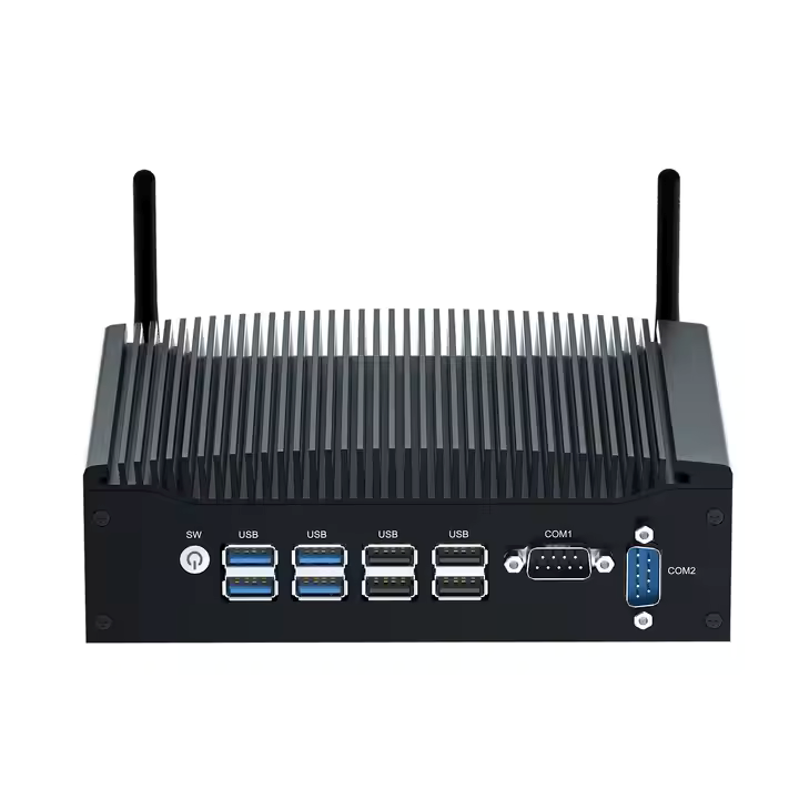 Ảnh minh họa Mini PC công nghiệp không quạt HYSTOU H7 - Core i5-8350U 1