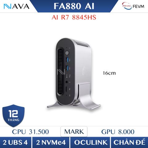 Mini PC FEVM FA880 - R7 8845HS - OCuLink