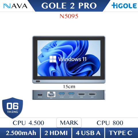 Mini PC Higole Gole 2 Pro - Intel N5095 - 16GB/256GB