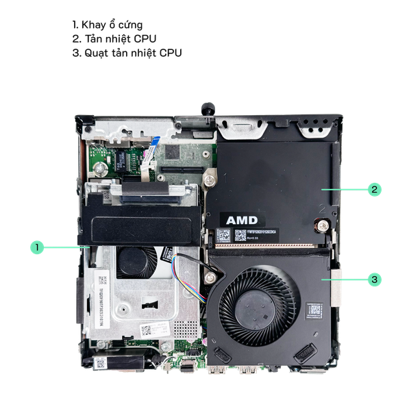 Ảnh minh họa Mini PC HP Elitedesk 805 G8 Mini 3