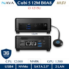  Mini PC MSI Cubi 5 12M B0A8 - Core i3-1215U 