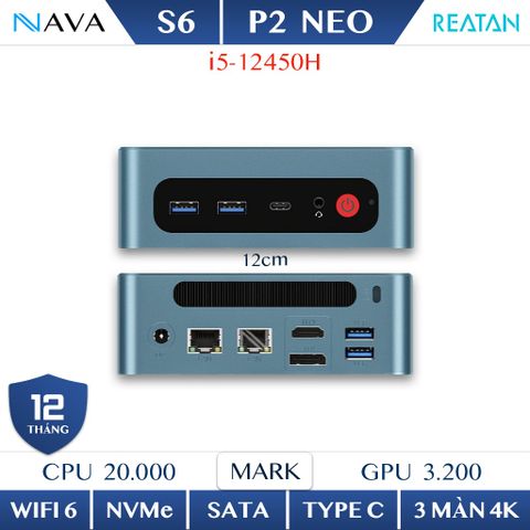 Mini PC REATAN S6 - Core i5-12450H