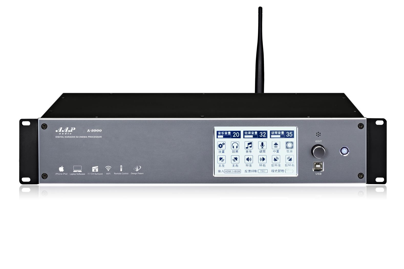 Ảnh minh họa Mixer AAP Audio K9900-II 1