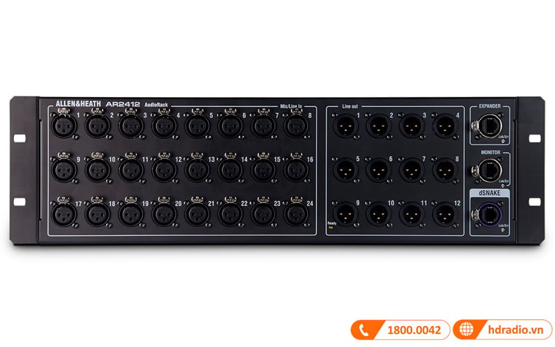 Ảnh minh họa Mixer Allen & Heath AR2412, 12 đầu ra 1