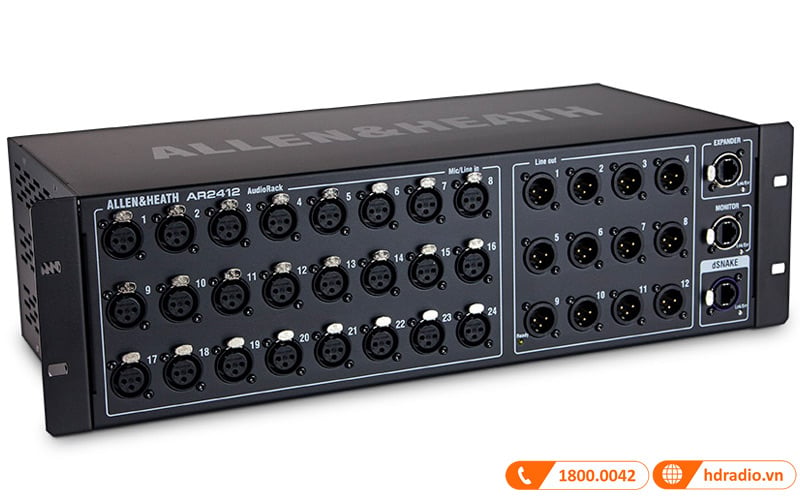 Ảnh minh họa Mixer Allen & Heath AR2412, 12 đầu ra 2