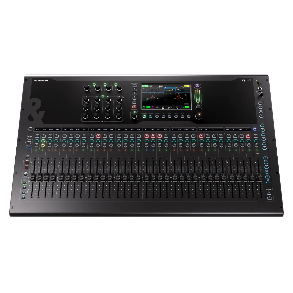 Ảnh minh họa Mixer Allen & Heath Qu-7 (Digital, 36 kênh, 12 bus) 1