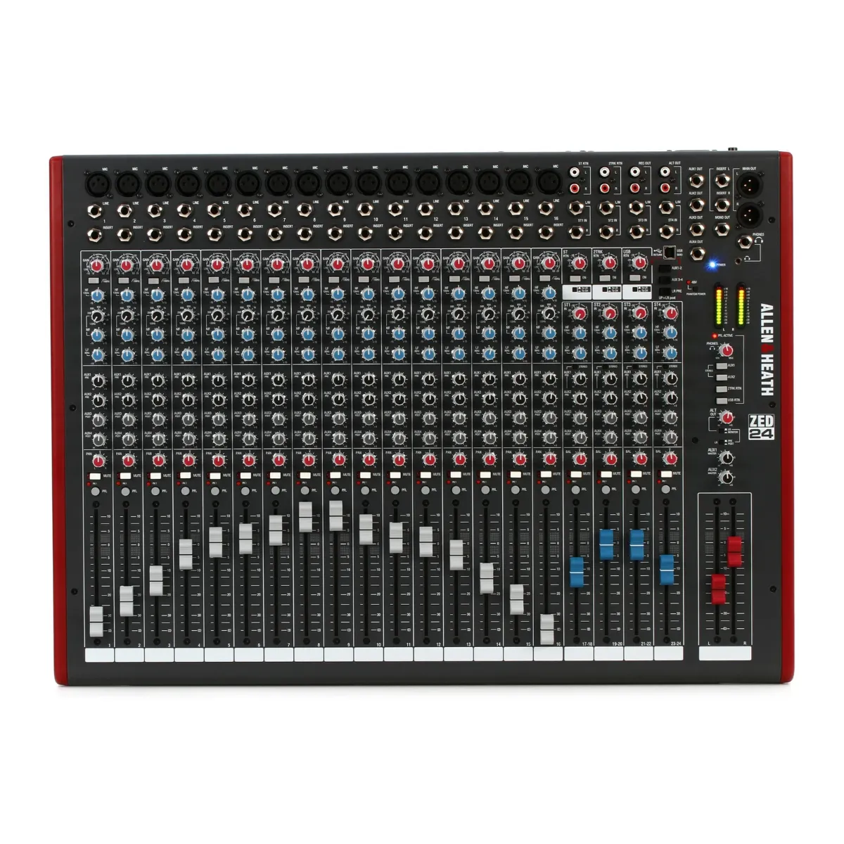 Ảnh minh họa Mixer Allen & Heath ZED-24 (Analog, 24 kênh, 16 mono, 4 stereo) 1