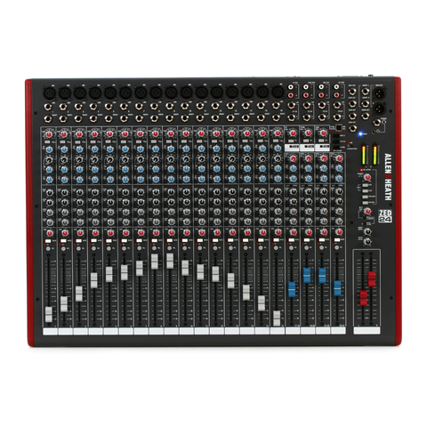 Mixer Allen & Heath ZED-24 (Analog, 24 kênh, 16 mono, 4 stereo)