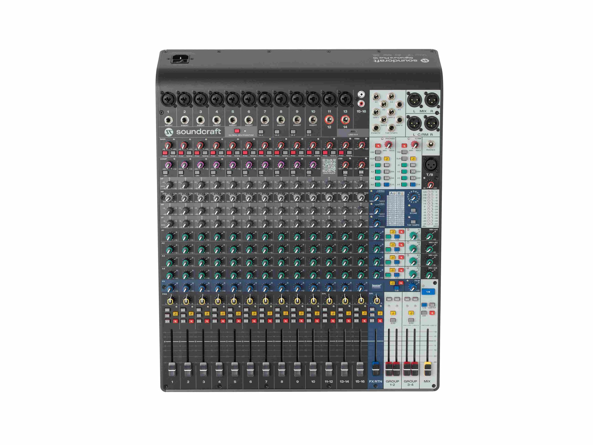Mixer analog SOUNDCRAFT SIGNATURE PLUS 16