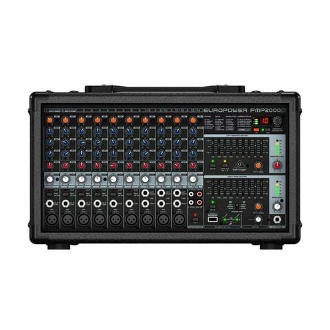 Mixer Behringer PMP2000D, 14 kênh, 2000W
