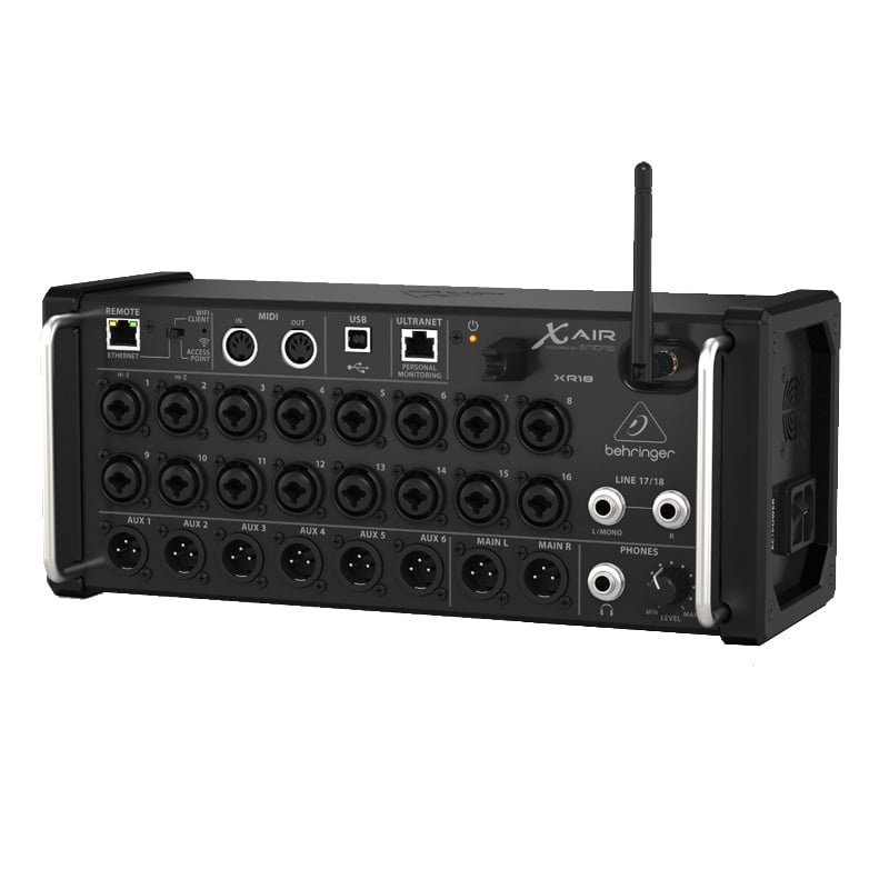 Ảnh minh họa Mixer Behringer XR18 X AIR 3