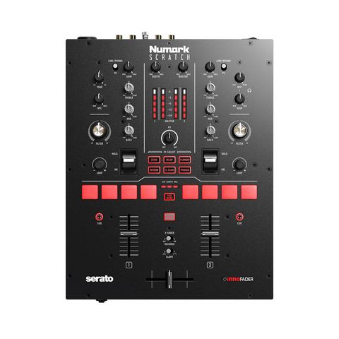 Mixer DJ Numark Scratch, 2 kênh, Serato DJ Pro, Serato DVS, XRL, RCA
