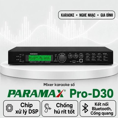 Mixer karaoke số Paramax Pro-D30