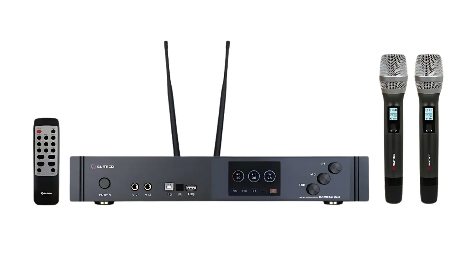 Ảnh minh họa Mixer karaoke số Sumico SU 910 (DAC, Micro không dây) 1